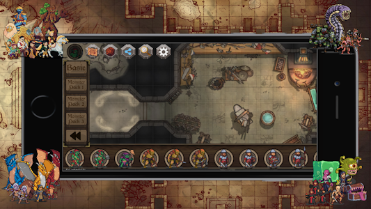 2D tabletop simulator best android vtt tool d&d mobile vtt foundry vtt