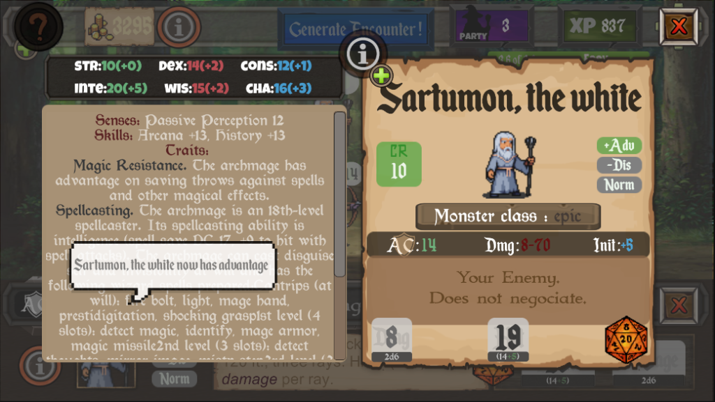 dnd 5e encounter generator